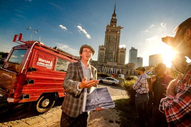Visite des coulisses de Varsovie en minibus rétro